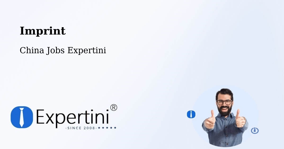 Imprint – Jinan - China Jobs Expertini
